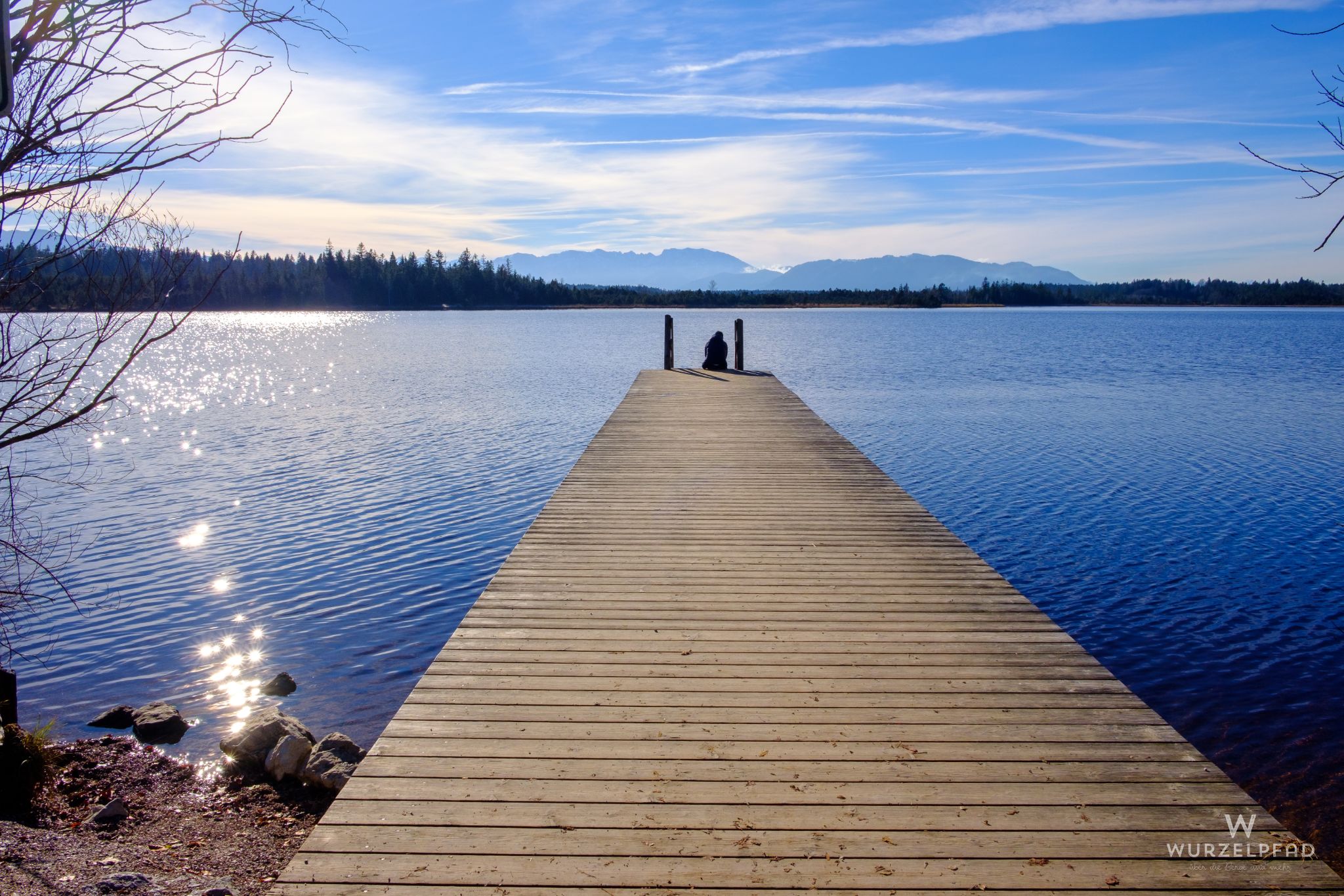Novembersonne am See